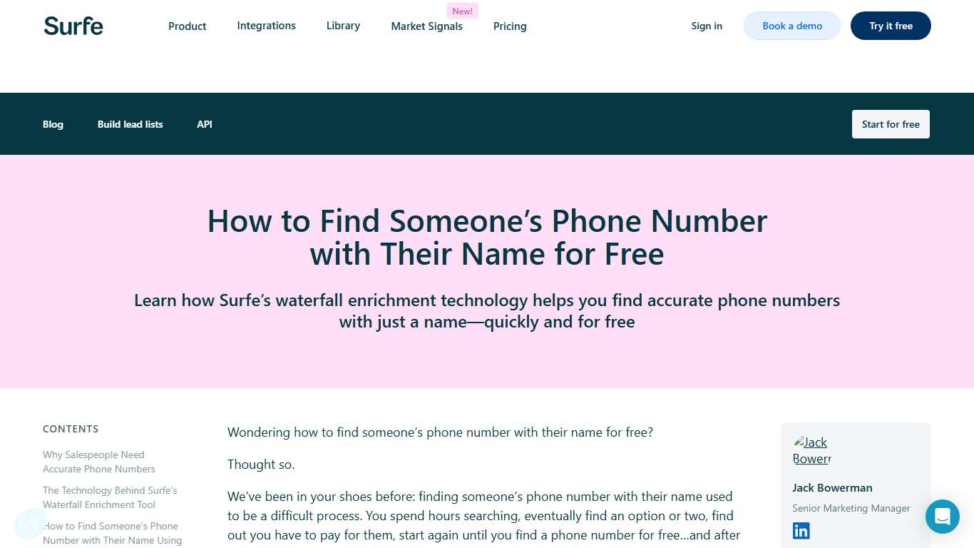 How to Find Someone's Phone Number with Their Name for Free
